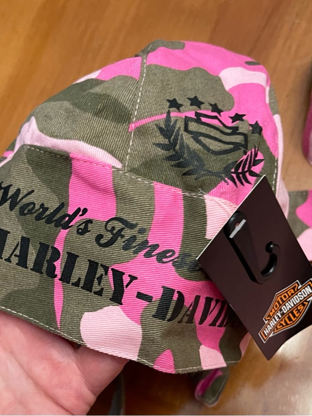 HARLEY DAVIDSON Women’s 4 piece lot - 2 DuRags NWT, Headband NWT, Bandana - NT